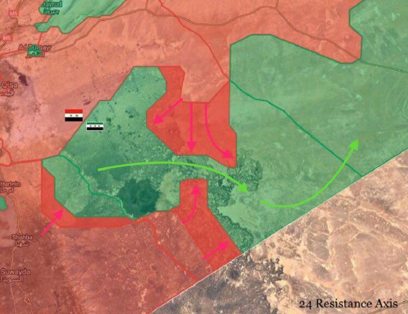 Government Forces Break US-backed Militants Defense In Damascus Desert