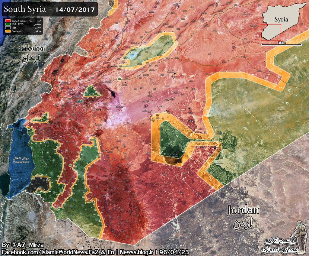 Pro-Government Fighters Prepare Last Push To Clear Militant-Held Pocket In Desert East Of Damascus