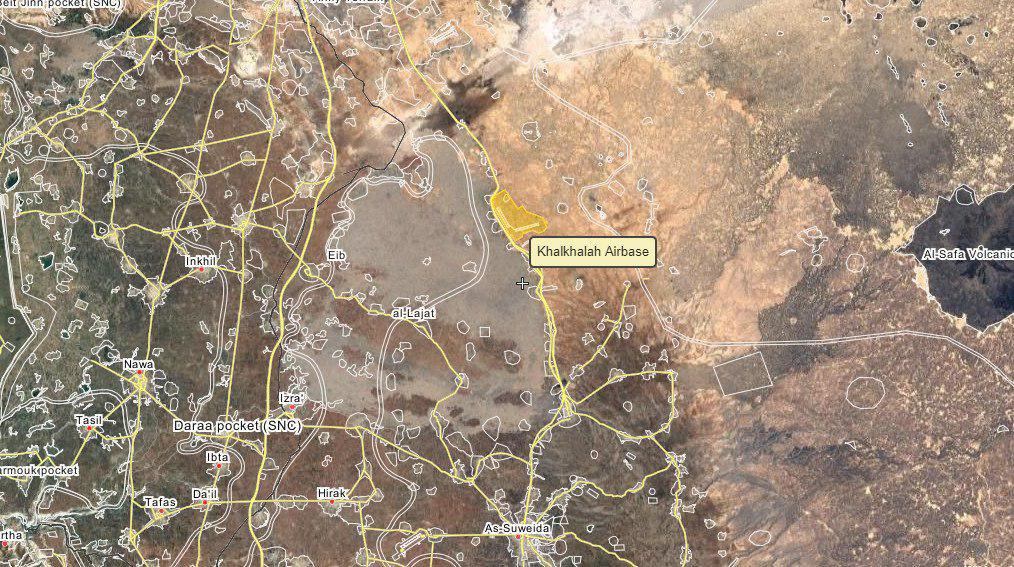 Syrian Air Force Strikes Targets Near Jaber Border Crossing At Syrian-Jordanian Border