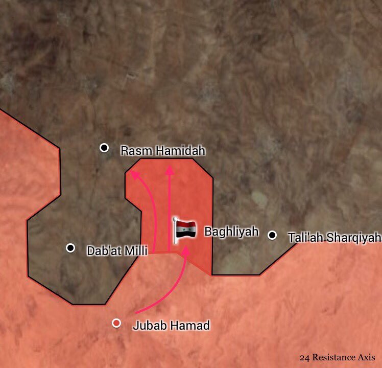 Syrian Army Makes Progress In Eastern Homs Countryside, Liberates Village And Nearby Hills En Route To Uqayribat