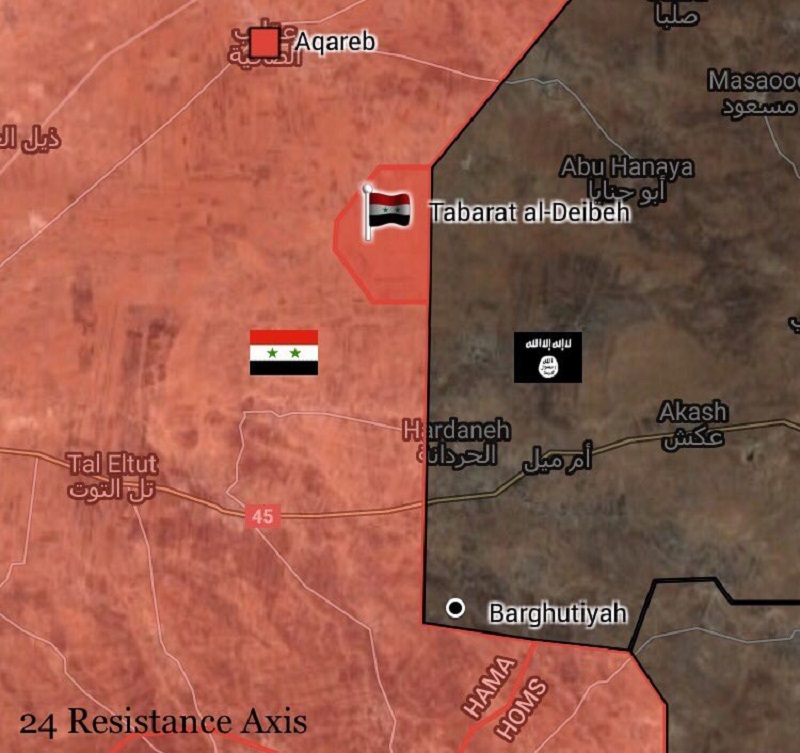 Desert Hawks, Liwa al-Quds Recapture Imporatnt Hill From ISIS In Eastern Hama