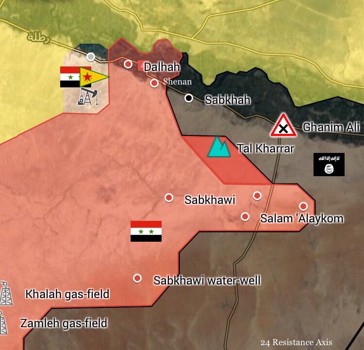 Government Forces Recapture Tal Kharrar From ISIS Terrorists In Raqqah Province (Map Update)