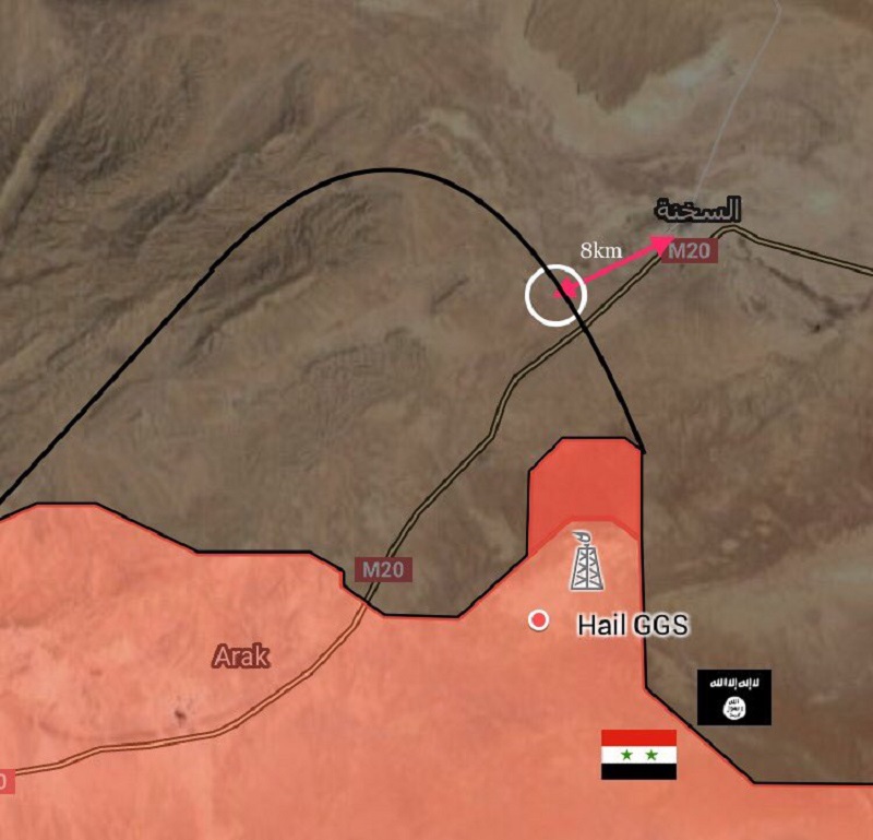 Syrian Army Liberates Important Hills, Establsihes Fire Control Over Strategic Sukhna Town (Map)