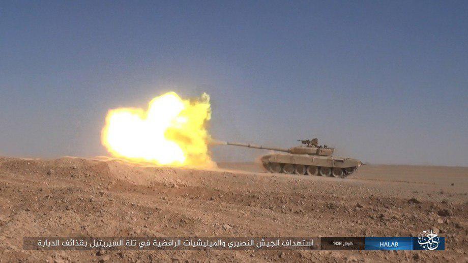 Syrian Army Storming ISIS Pocket East Of Khanasir