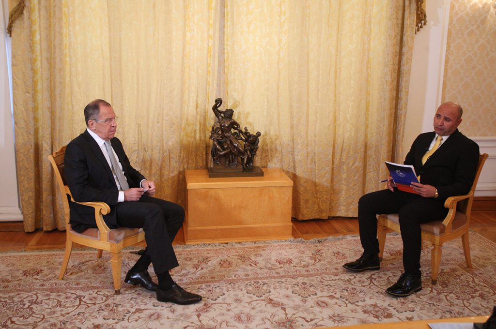 Foreign Minister Sergey Lavrov’s interview with Kurdish television channel Rudaw