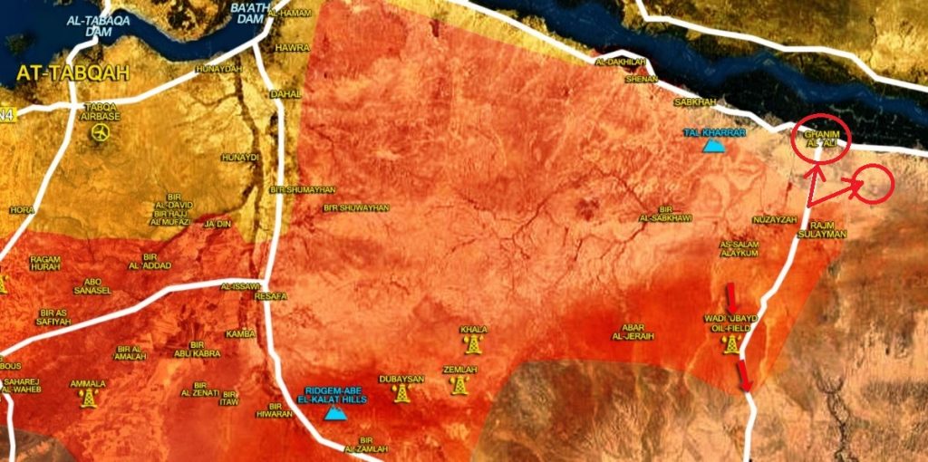 Army, Allies Liberated Ghanim al-Ali, Drive ISIS Out From More Area On Bank Of Euphrates