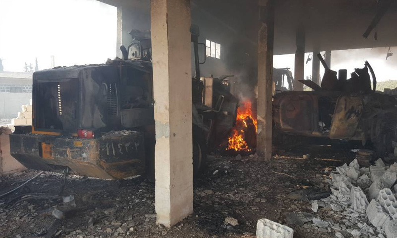 Headquarters Of Hay'at Tahrir al-Sham And Its Allies Destroied By IED Attack In Daraa