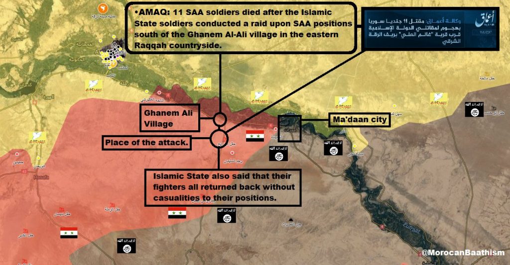 11 Army Soldiers Reported Killed In ISIS Raid In Southern Raqqah