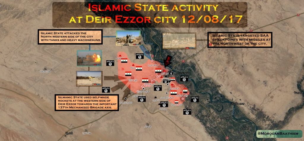 ISIS Attempts To Pressure Republican Guard In Deir Ezzor City, Gains No Ground