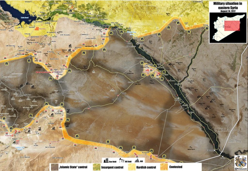 Syrian Army Surrounds Humaymah Village Near Border With Iraq