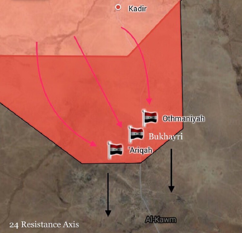 Tiger Forces Enter Kawm Oasis In Northern Part Of Homs Province (Map Update)