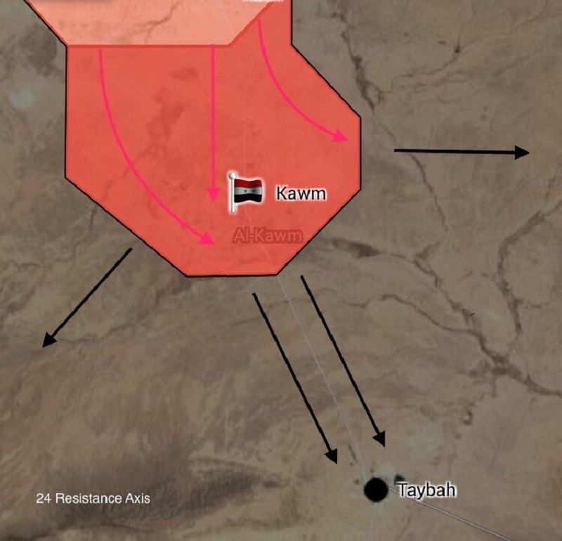 Tiger Forces Liberated Kawm Oasis En Route To Strategic Sukhna Town In Homs Province (Maps)