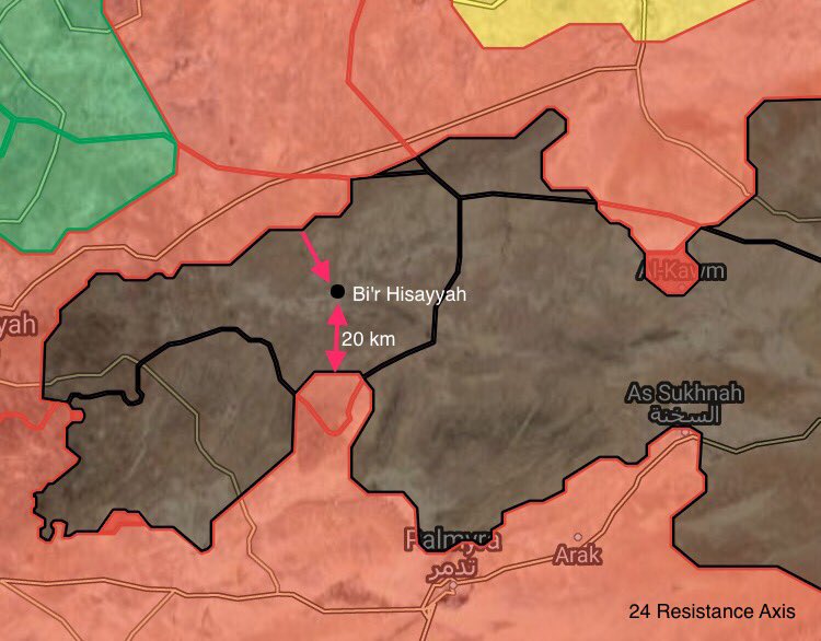 Government Troops Advancing In Attempt To Cut Off ISIS Supply LInes In Homs Province