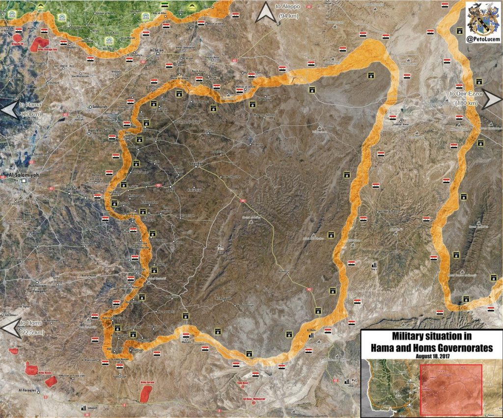 Map Update: Military Situation In Uqayrabat Pocket