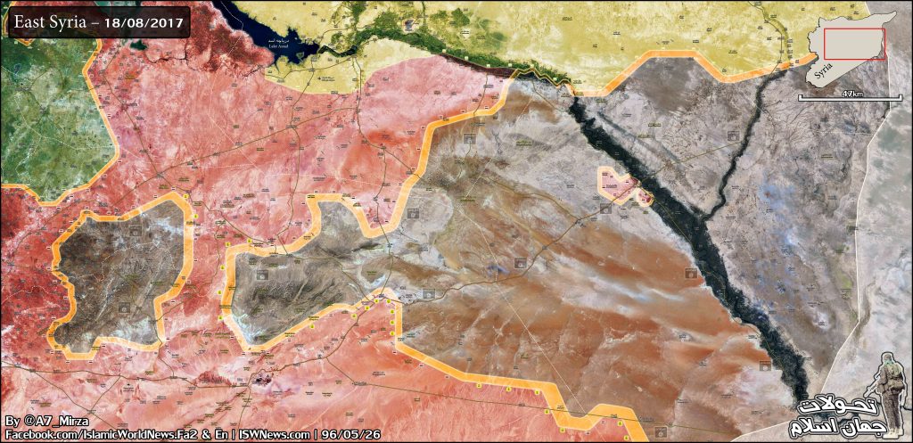 Government Forces Further Pressuring On ISIS, Seeking To Create Another Pocket In Homs Province