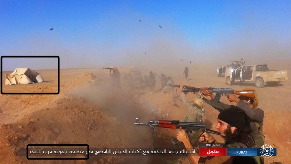 Review: ISIS Attack And Alleged US-led Airstrikes Against Popular Mobilization Units In al-Jamouna Area At Syrian-Iraqi Border