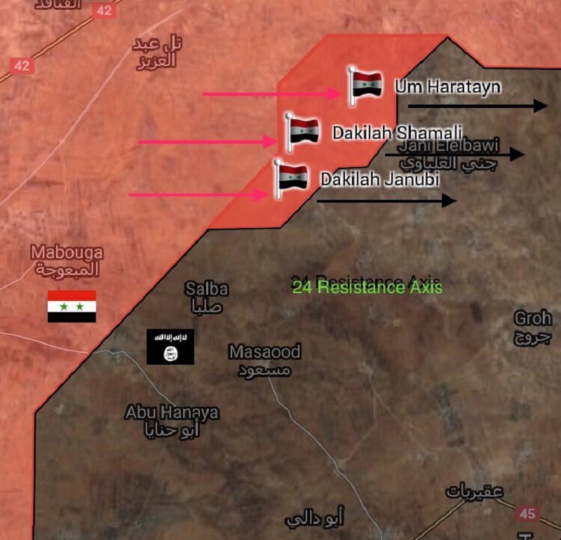 Syrian Army Liberated 3 More Villages In Eastern Hama (Map)