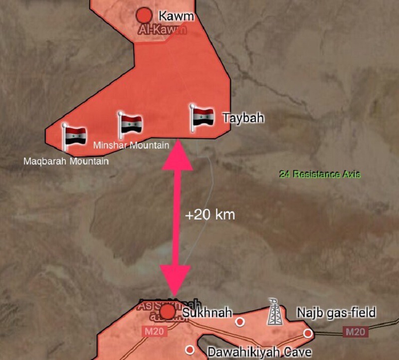 Syrian Forces Are About To Create Second ISIS Pocket In Homs Province (Map)