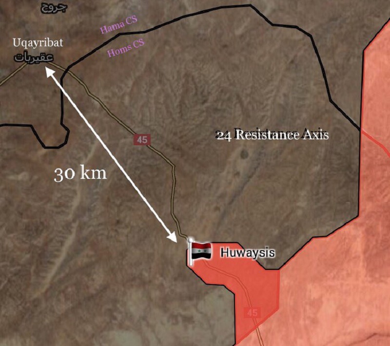 Syrian Army Makes Another Important Advance Against ISIS, Liberates Huwaysis (Map)