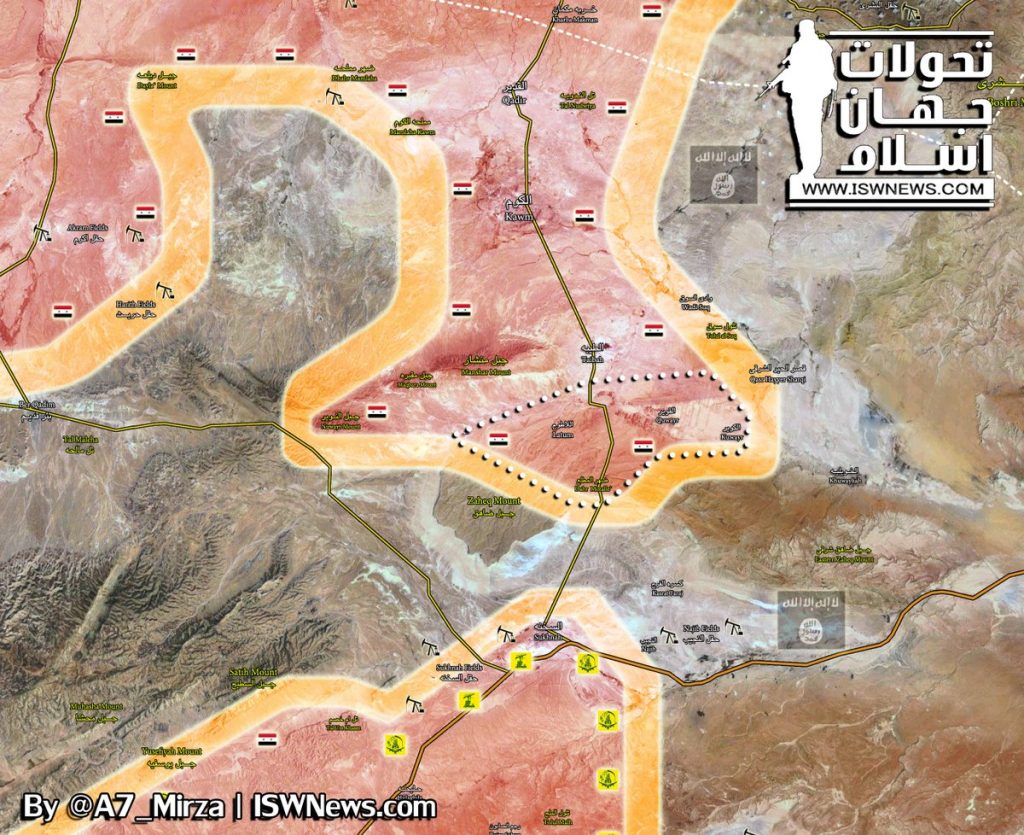 Tiger Forces Make More Gains Against ISIS South Of Taybah. ISIS Is On Run (Map)