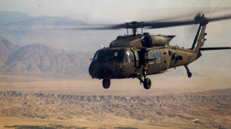 US Army Black Hawk Helicopter Crashed Off Yemeni Coast