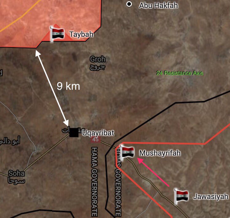 5th Assault Corps' ISIS Hunters Liberate Mushayrifah, Deploy In 2km From Uqayribat