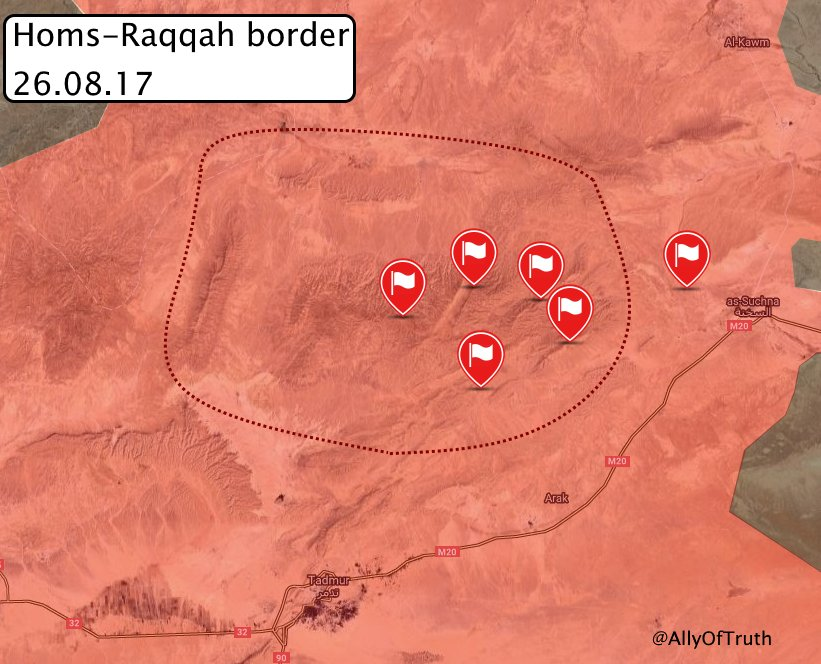 Syrian Army Captures Entire ISIS-held Pocket In Eastern Homs Countryside