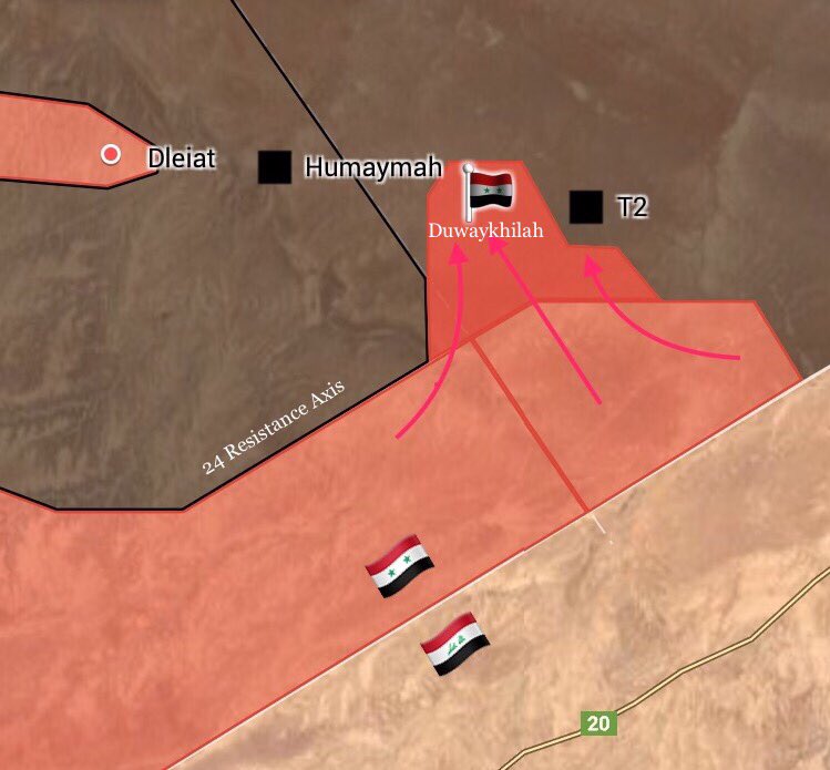 Syrian Army Liberates Duwaykhilah Village Near T2 Pumping Station