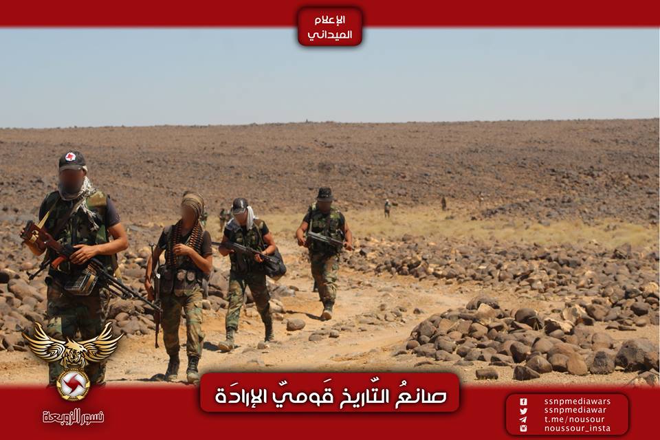 Photo Report: Pro-Government SSNP Military Wing Fighters Operating In Southwestern Suweida Area