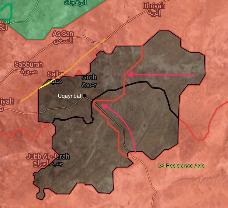 5th Assault Corps' ISIS Hunters Liberate Mushayrifah, Deploy In 2km From Uqayribat