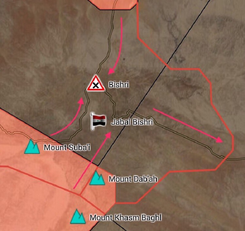 Syrian Army Captured Strategic al-Bishri Mountain In Deir Ezzor Governorate (Maps)