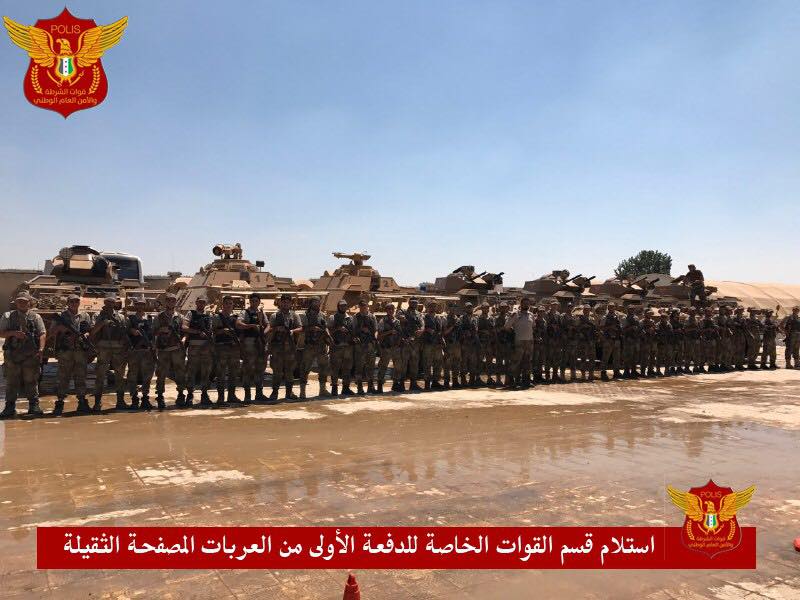 Turkey Supplies Syrian Free Army Police With Armored Vehicles (Photos)