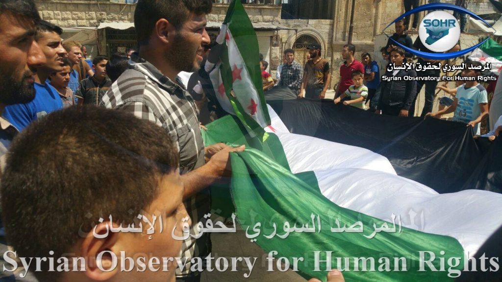 Demonstrations Against Hay'at Tahrir al-Sham in Idlib Province