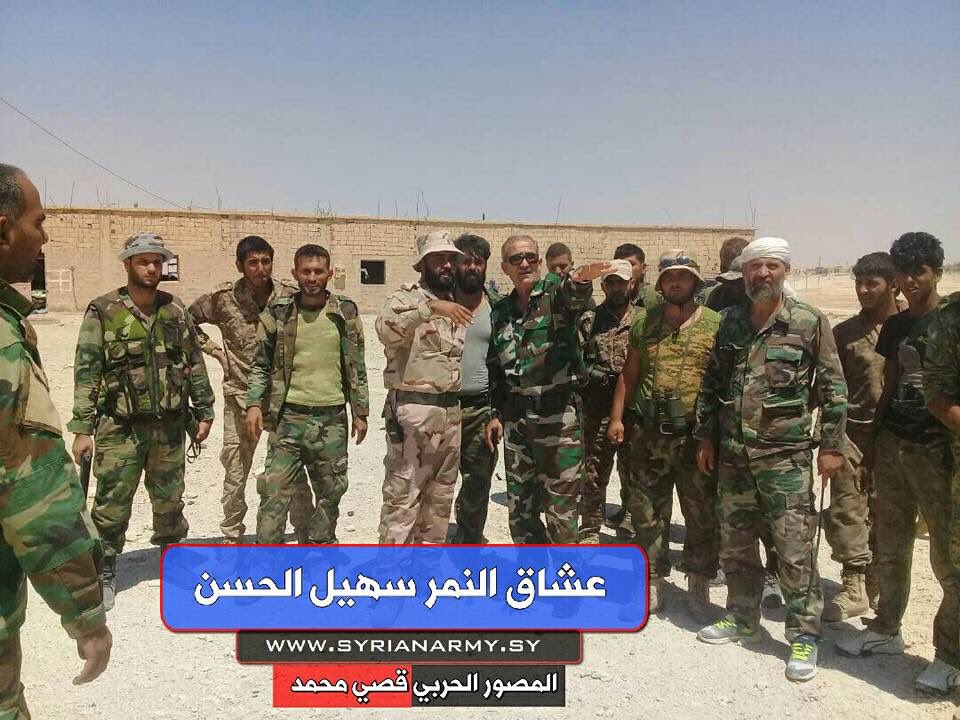 Photos: Tiger Forces Troops In Recently Liberated Kawn Oasis In Homs Province