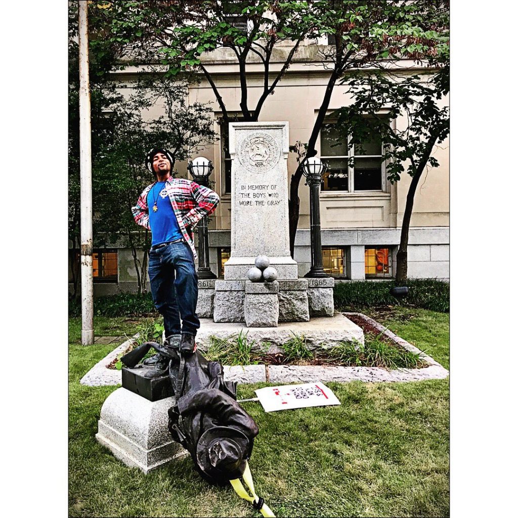 Crowd Topples Confederate Statue In North Carolina As Tensions Grow Across United States (Photos, Video)