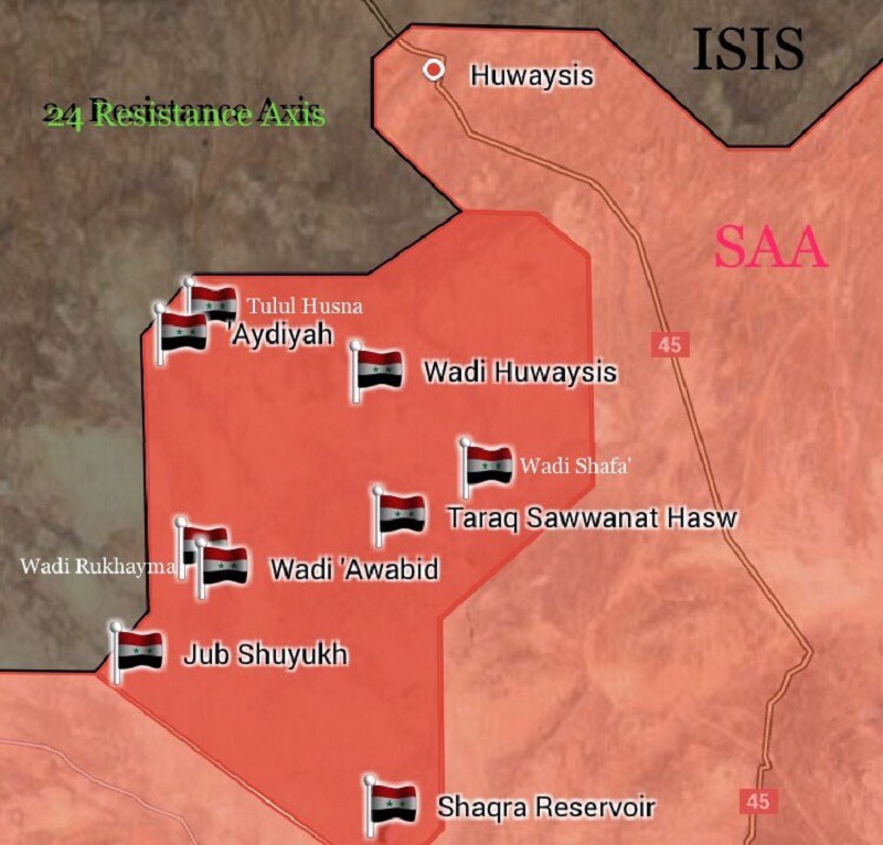 Government Forces Liberate 11 More Villages From ISIS In Central Syria (Maps)