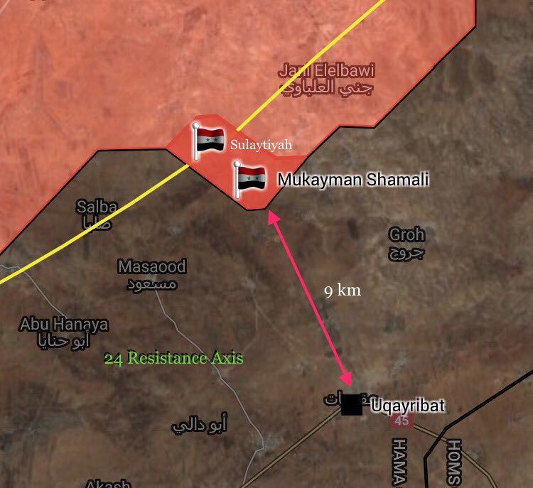 Syrian Army Captures More Areas In East Hama and East Homs Pockets. Tiger Forces Send Reinforcements To Southern Raqqah