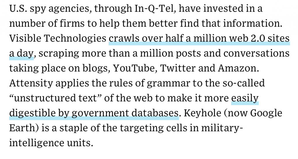 Social Media is A Tool of the CIA: “Facebook, Google and Other Social Media Used to Spy on People”