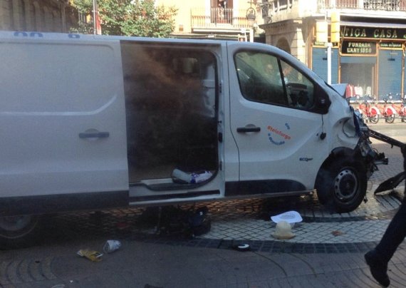 At Least 13 Killed, 50 Injured In Barcelona Van Attack. ISIS Claimed Responsibility