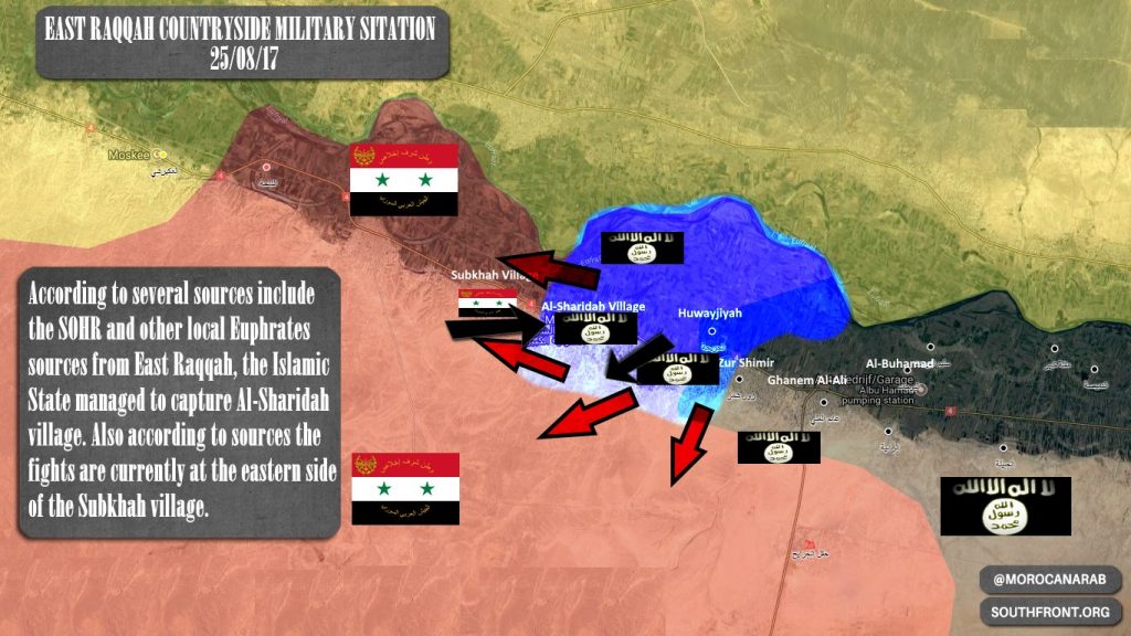 Syrian Army Captures More Areas In East Hama and East Homs Pockets. Tiger Forces Send Reinforcements To Southern Raqqah