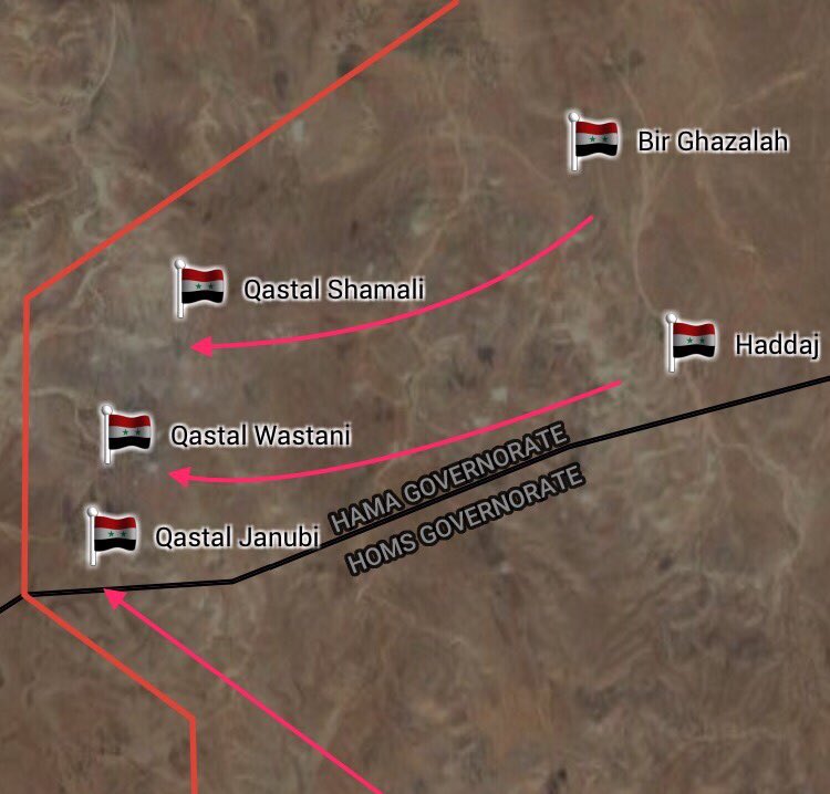 Government Troops Liberated 5 More Villages Near ISIS-held Uqayribat Town