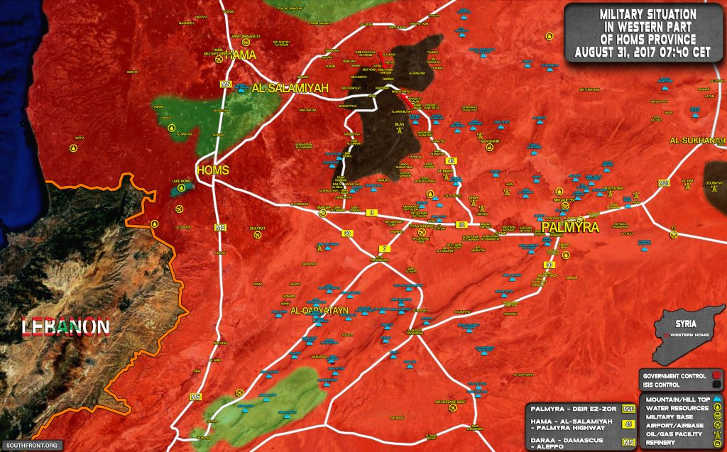 ISIS Suffers More Setbacks Under Syrian Army Pressure In Uqayribat Pocket (Map)