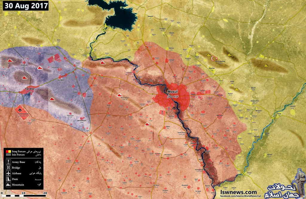 Iraqi Forces Capture Al-Ayadiya Town Near Recently Liberated Tal Afar