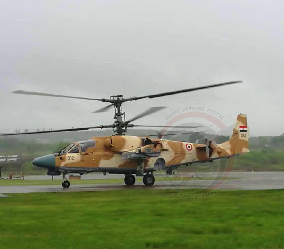 Russia To Deliver Second Banch Of Ka-52 Alligator Attack Helicopters To Egypt By End Of August