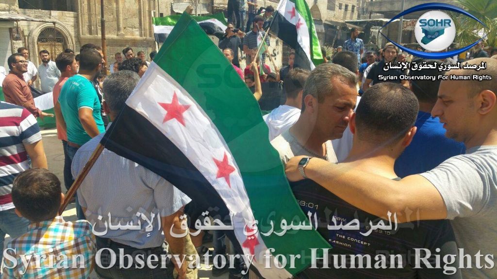 Demonstrations Against Hay'at Tahrir al-Sham in Idlib Province