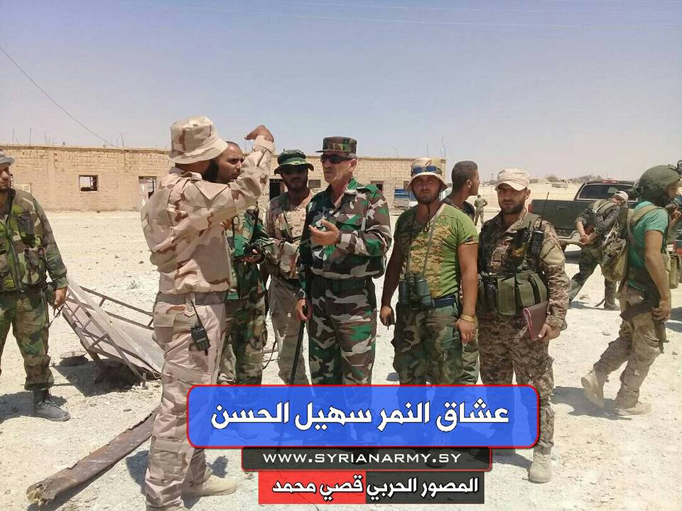 Photos: Tiger Forces Troops In Recently Liberated Kawn Oasis In Homs Province