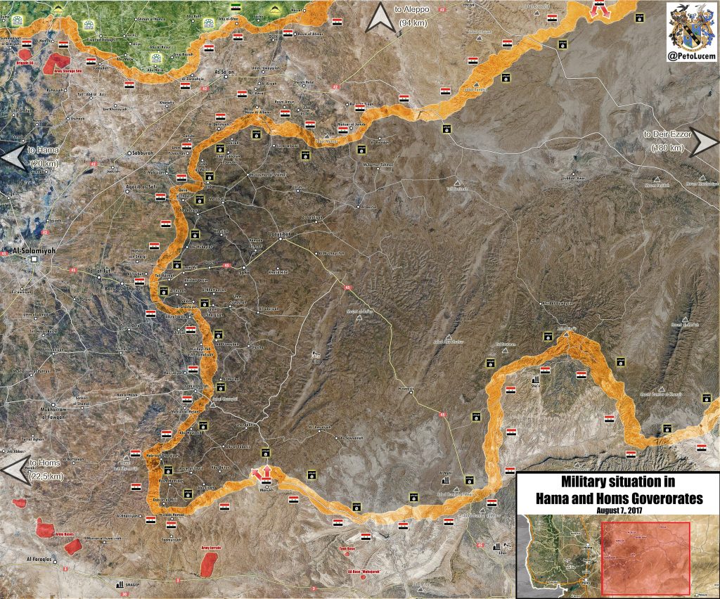 ISIS Deploys Large Reinforcements To Retake Sukhna From Army