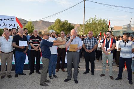 Locals Demonstrate Against Kurdistan Regional Government In Alqosh Town (Video, Photos)