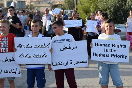 Locals Demonstrate Against Kurdistan Regional Government In Alqosh Town (Video, Photos)