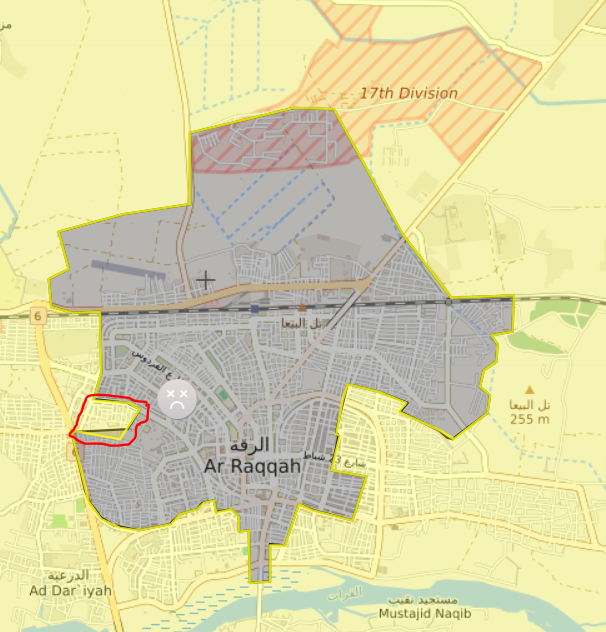 Syrian Democratic Forces Capture Al-Karim District in Raqqa City